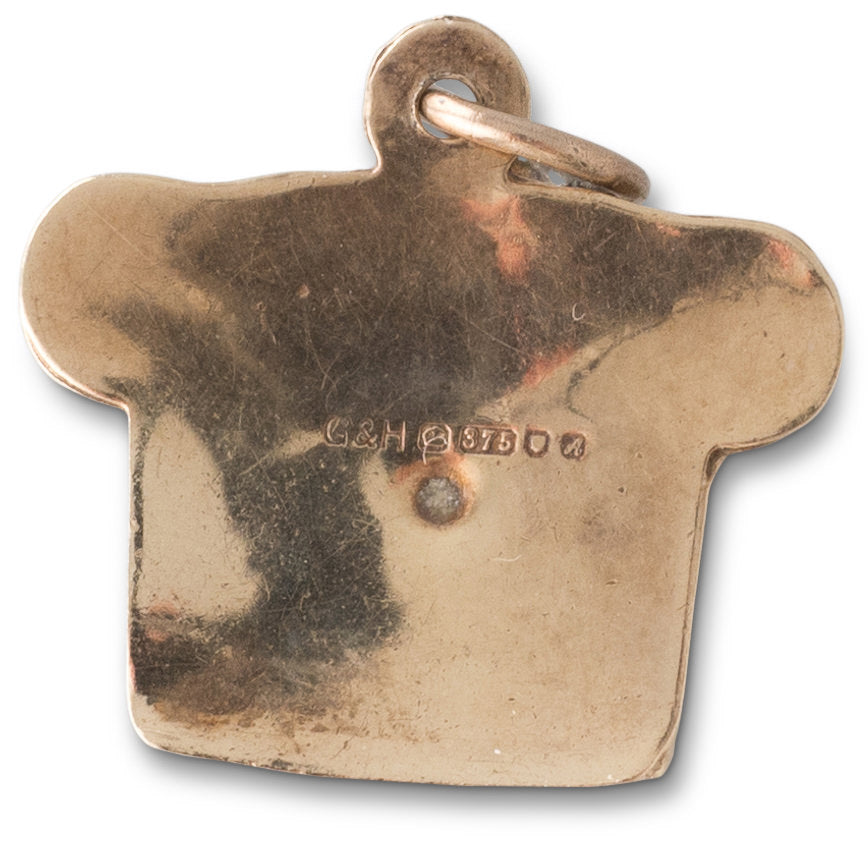 Vintage Gold Telephone Charm