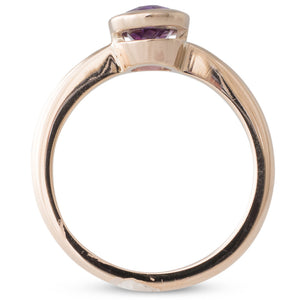 Oval Amethyst Ring