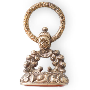 Gold and Carnelian Seal Fob
