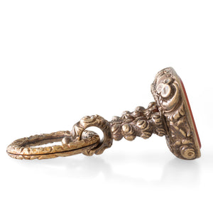 Gold and Carnelian Seal Fob