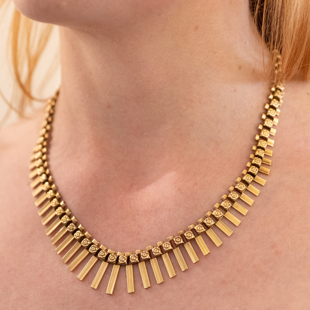 Retro Gold Necklace