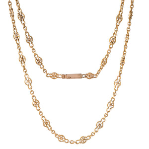 Fancy Link Gold Chain