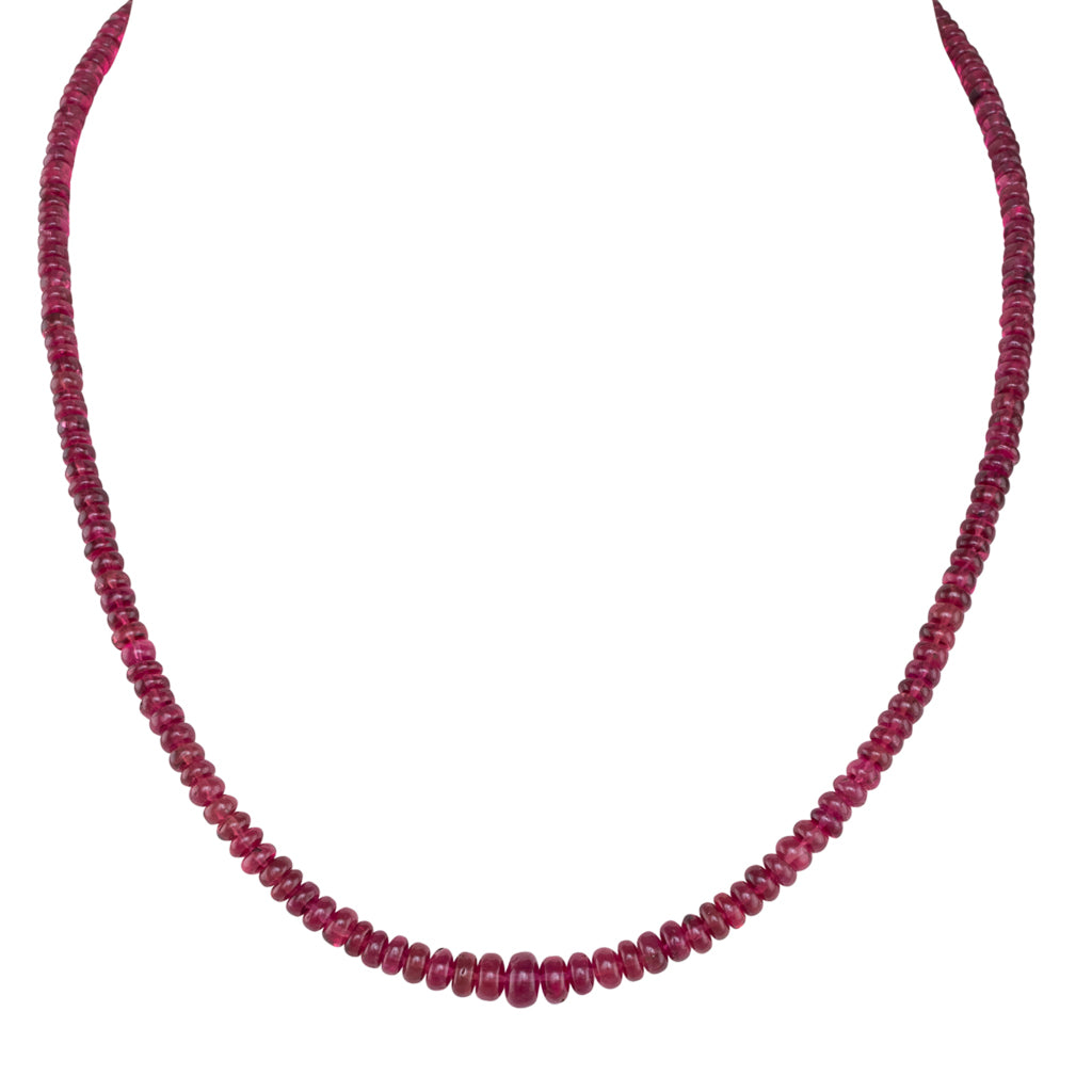 Strand Polished Pink Tourmaline