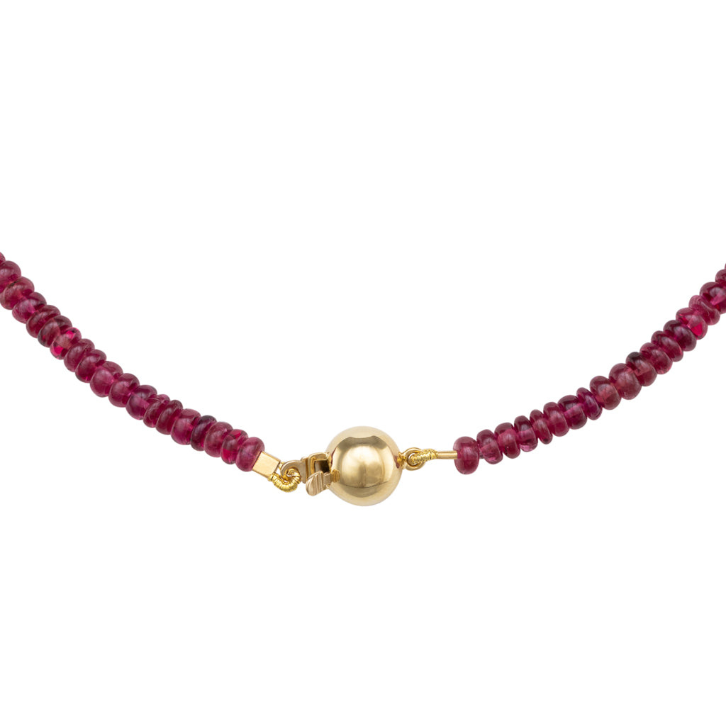 Strand Polished Pink Tourmaline