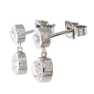 Diamond Drop Earrings