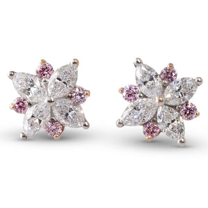 Argyle Pink Diamond Earrings