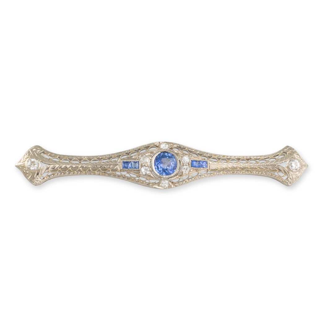 Art Deco Bar Brooch