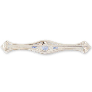 Art Deco Bar Brooch