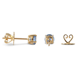 Sapphire Stud Earrings