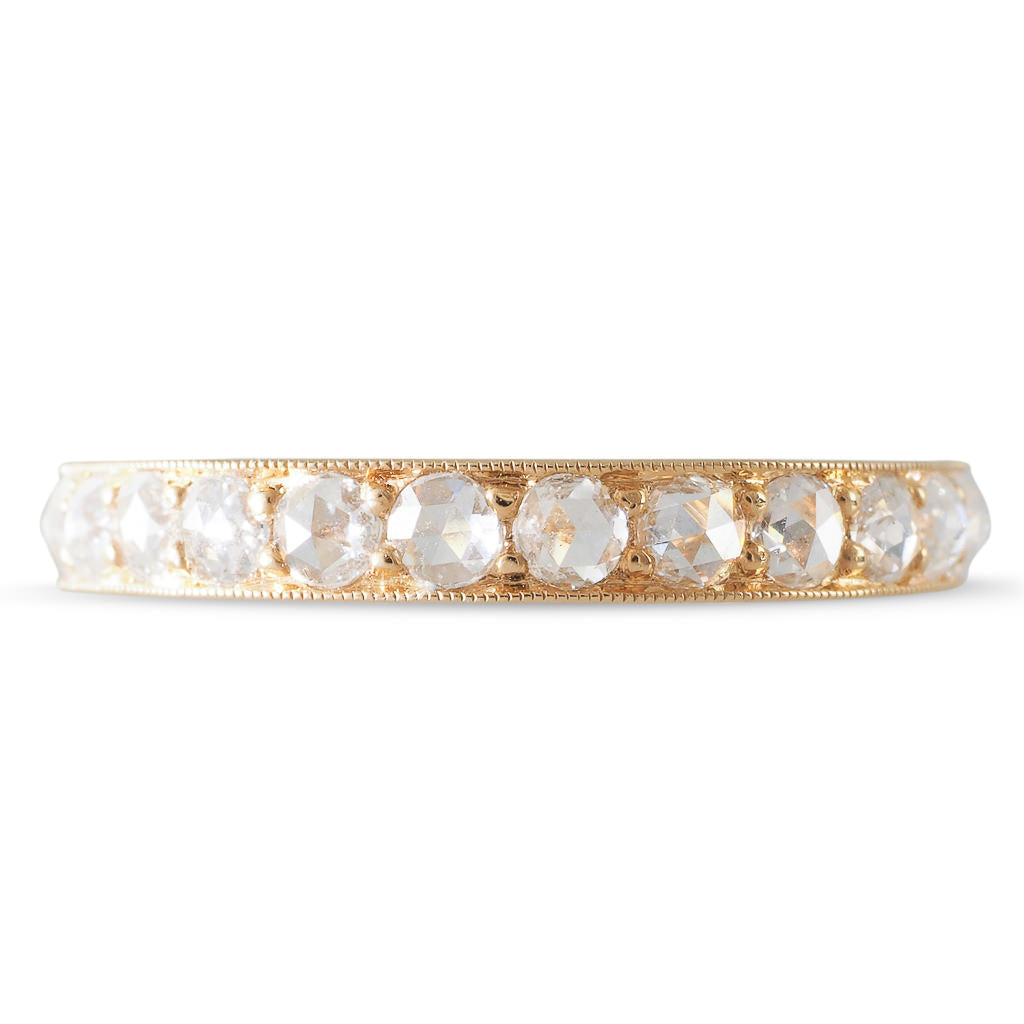 Rose Cut Diamond Band