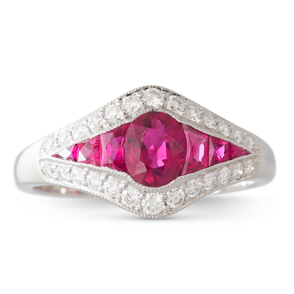 Ruby and Diamond Ring