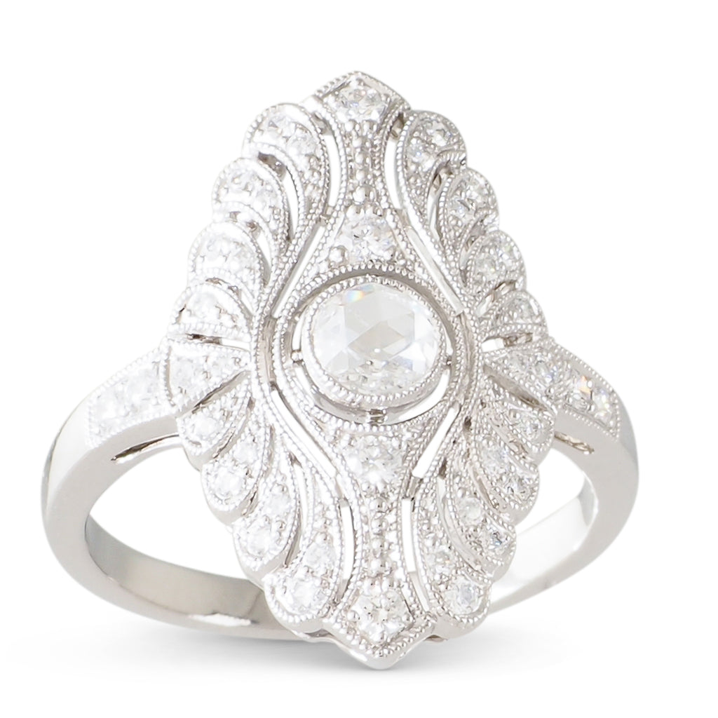 Antique Style Diamond Ring