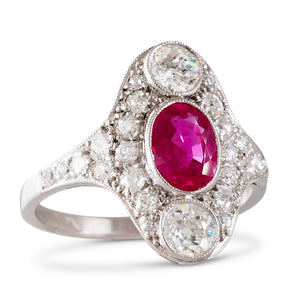 Ruby and Diamond Ring