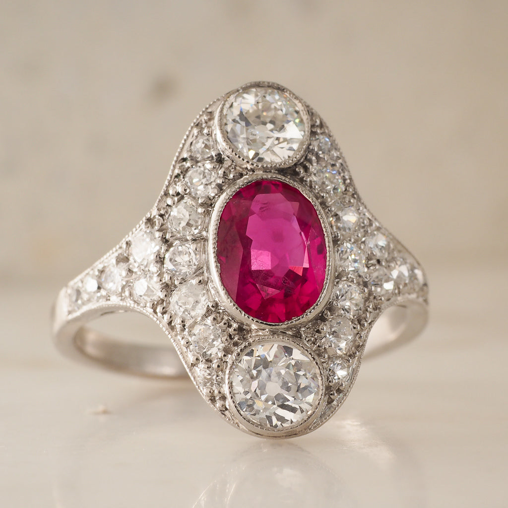 Ruby and Diamond Ring