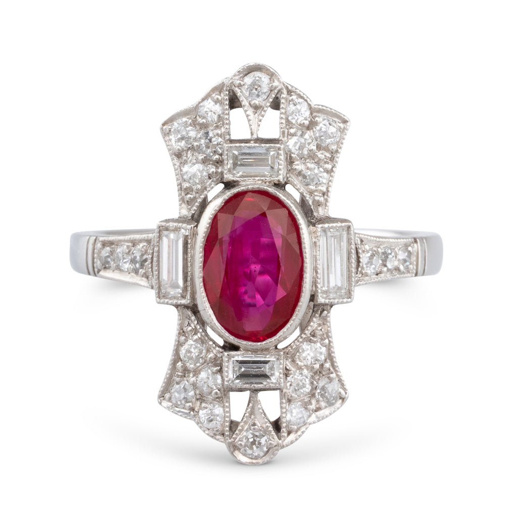 Ruby and Diamond Ring