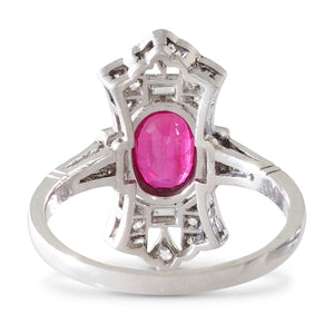 Ruby and Diamond Ring