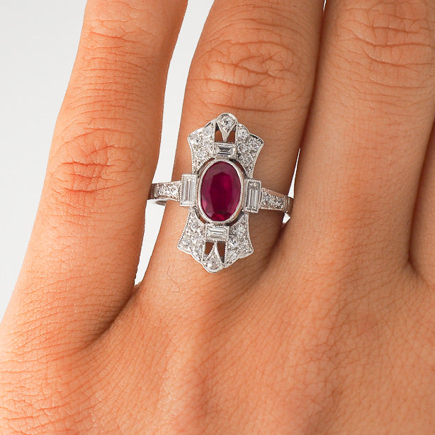 Ruby and Diamond Ring
