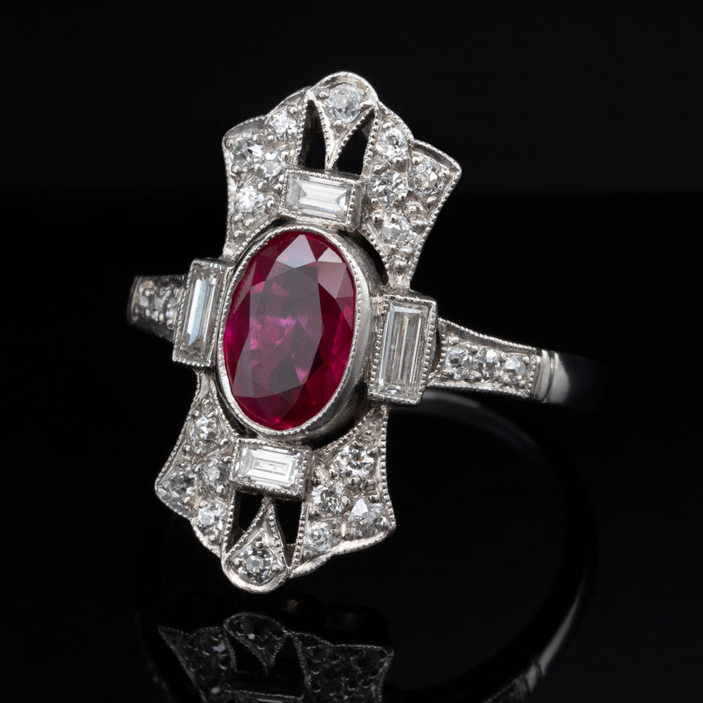 Ruby and Diamond Ring