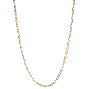 Two Tone Antique Gold Chain