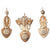 Victorian Pendant & Earring Suite