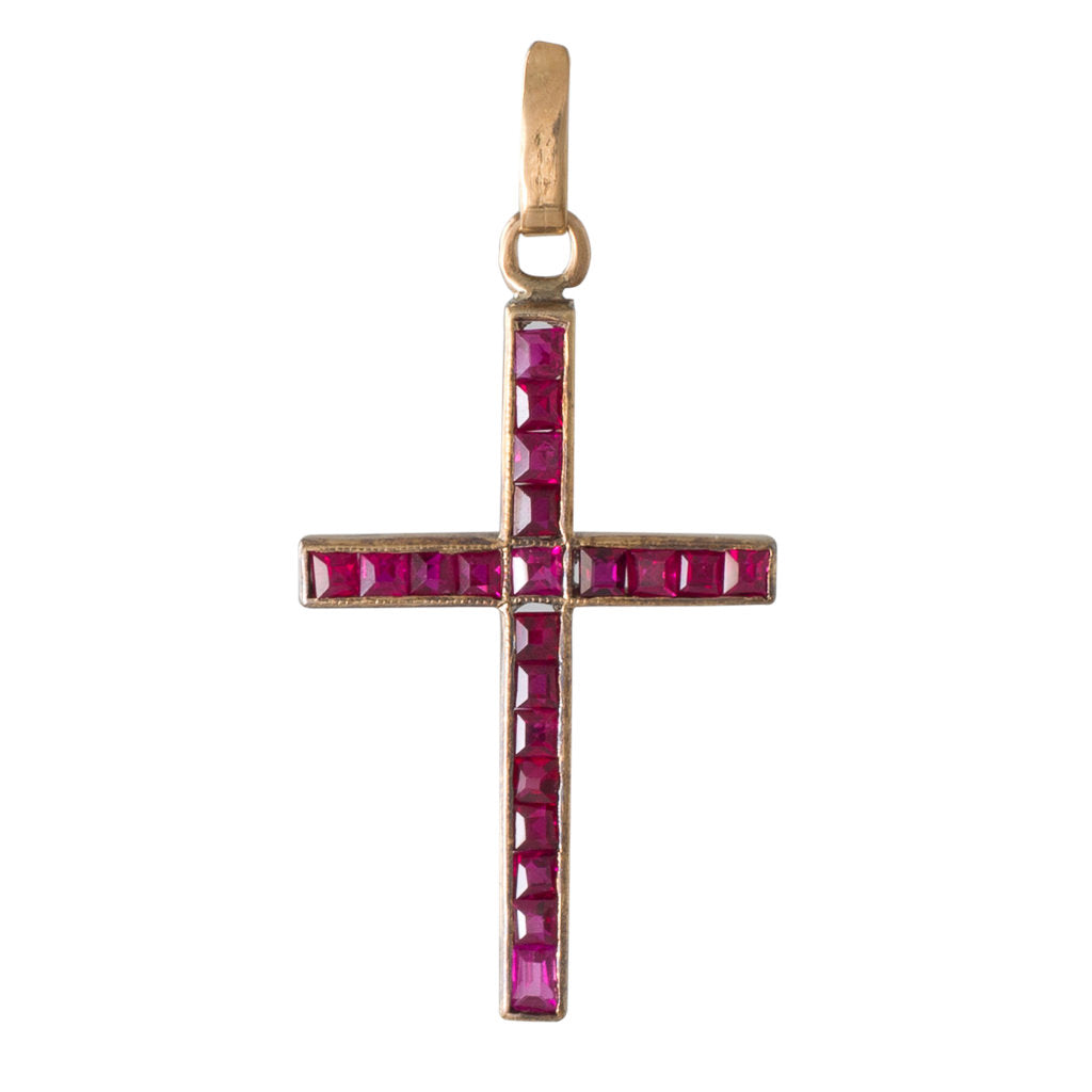 Channel set Ruby Cross