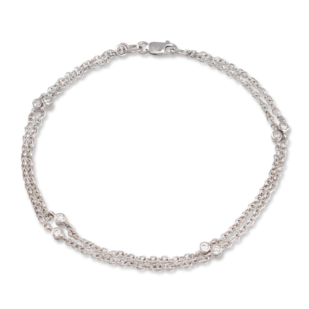 Scattered Diamond Bracelet