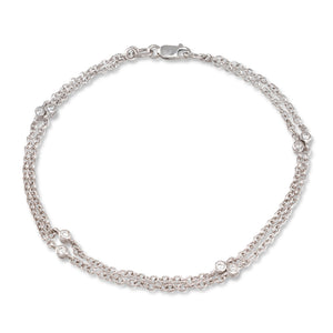 Scattered Diamond Bracelet