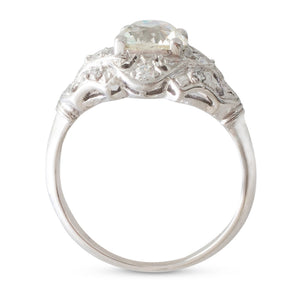 Art Deco Style Plaque Diamond Ring