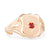 A 9ct Shield Signet Ring