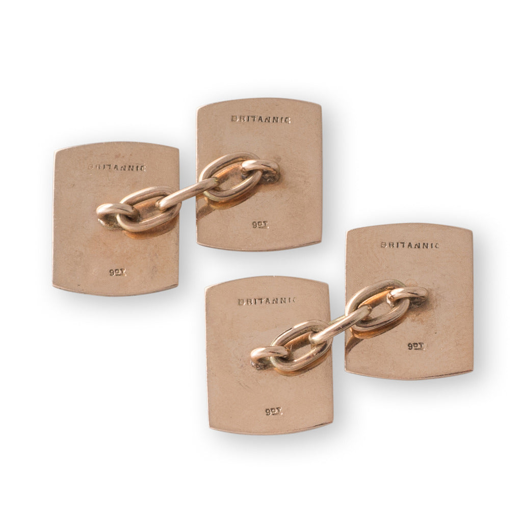 A Pair of Art Deco Cufflinks