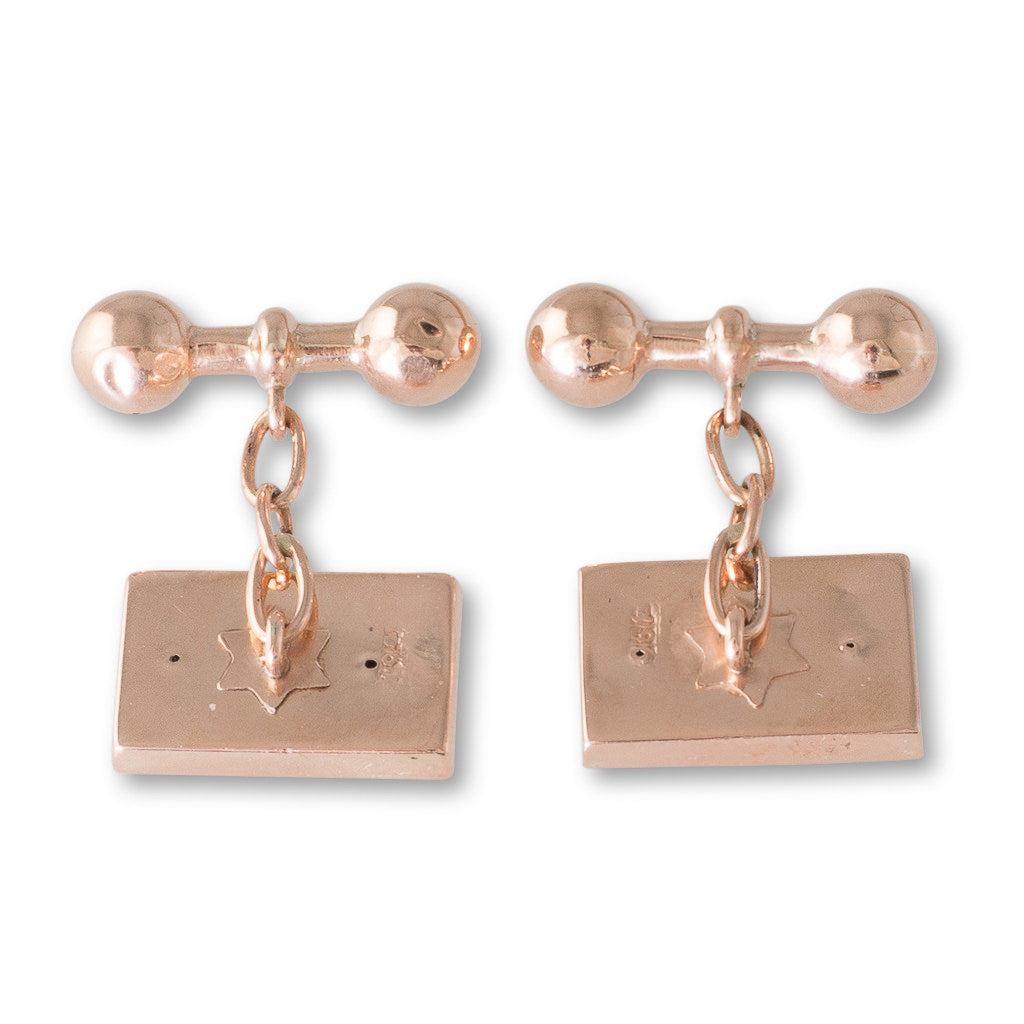 A Pair of Rectangular Cufflinks