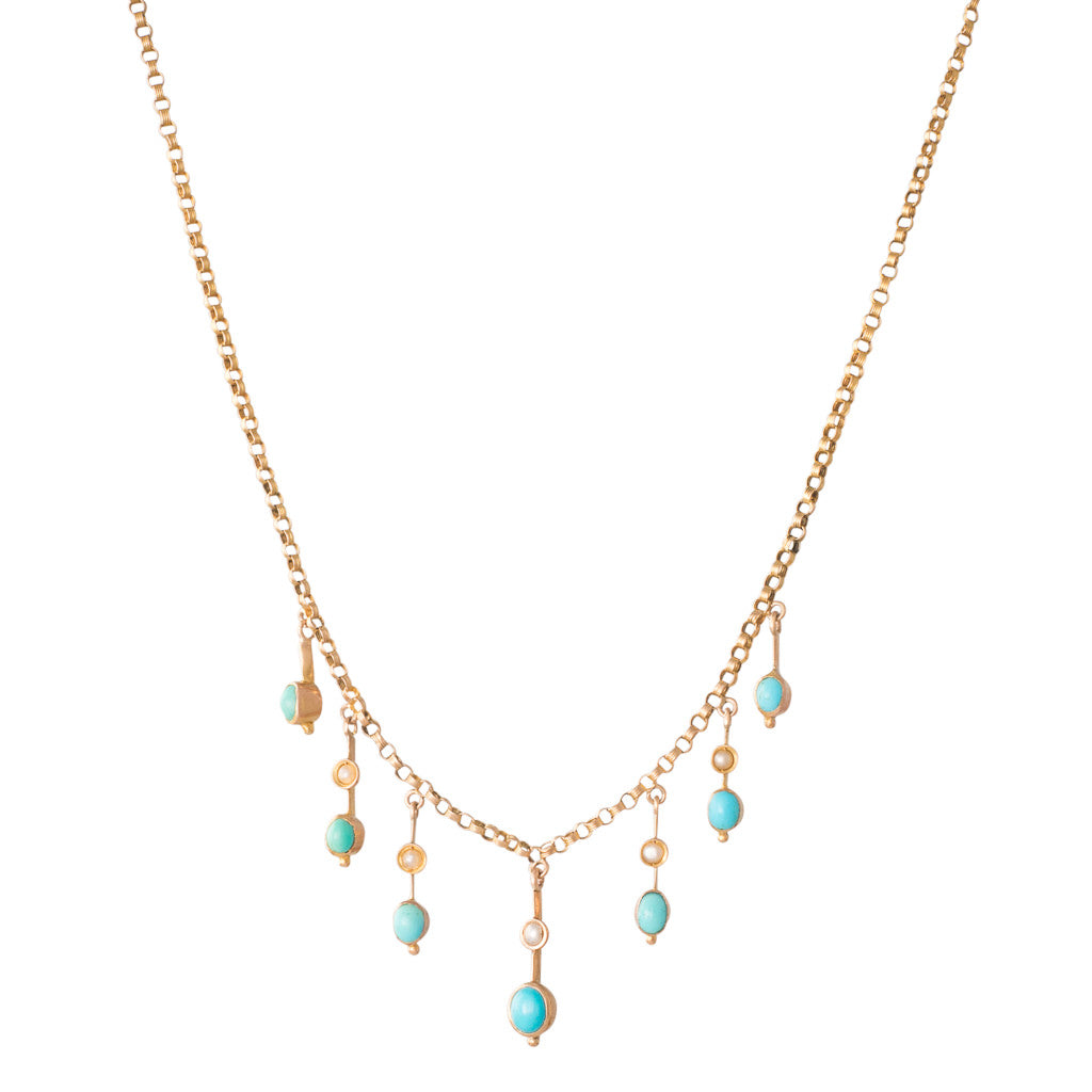 Edwardian Turquoise Necklace