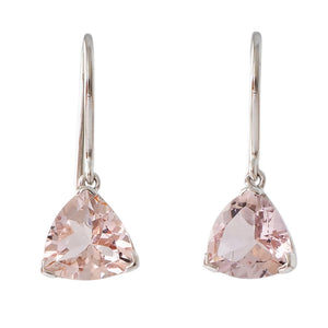 Morganite Drop Earrings