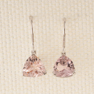 Morganite Drop Earrings