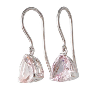 Morganite Drop Earrings