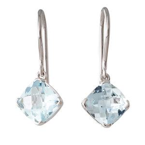 Aquamarine Drop Earrings