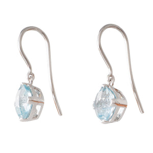 Aquamarine Drop Earrings