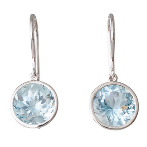 Aquamarine Drop Earrings