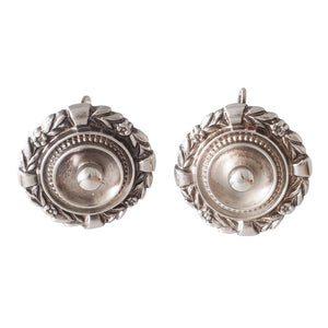 A Pair Silver Earrings