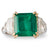 3.70ct Colombian Emerald Ring