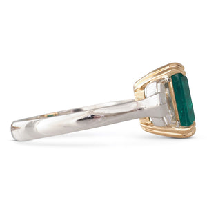 3.70ct Colombian Emerald Ring