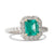 Colombian Emerald & Diamond Ring