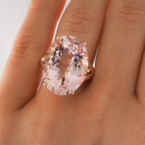 17.50ct Morganite Ring