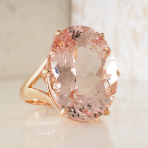 17.50ct Morganite Ring