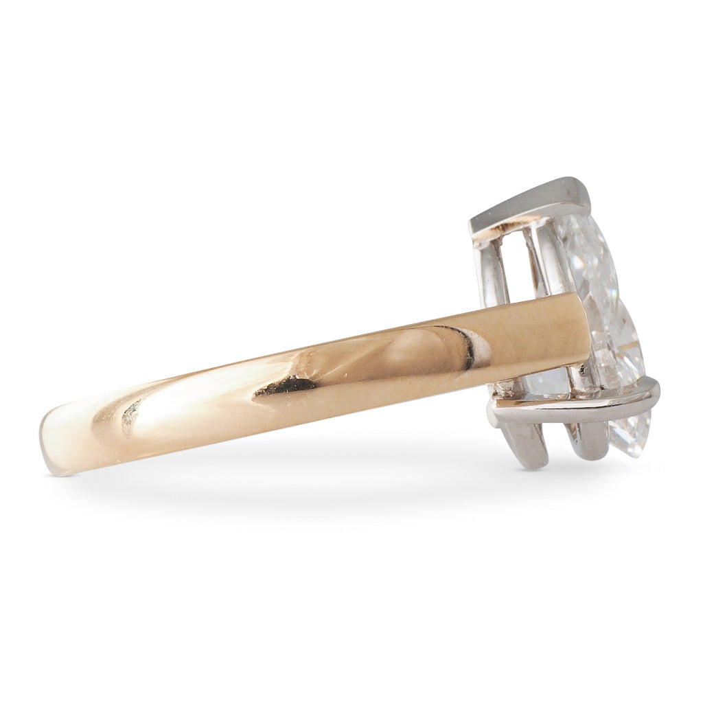 2.23ct Pear Cut Diamond Solitaire