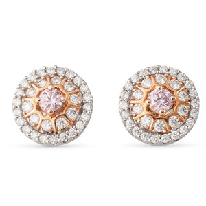 Argyle Pink Diamond Studs