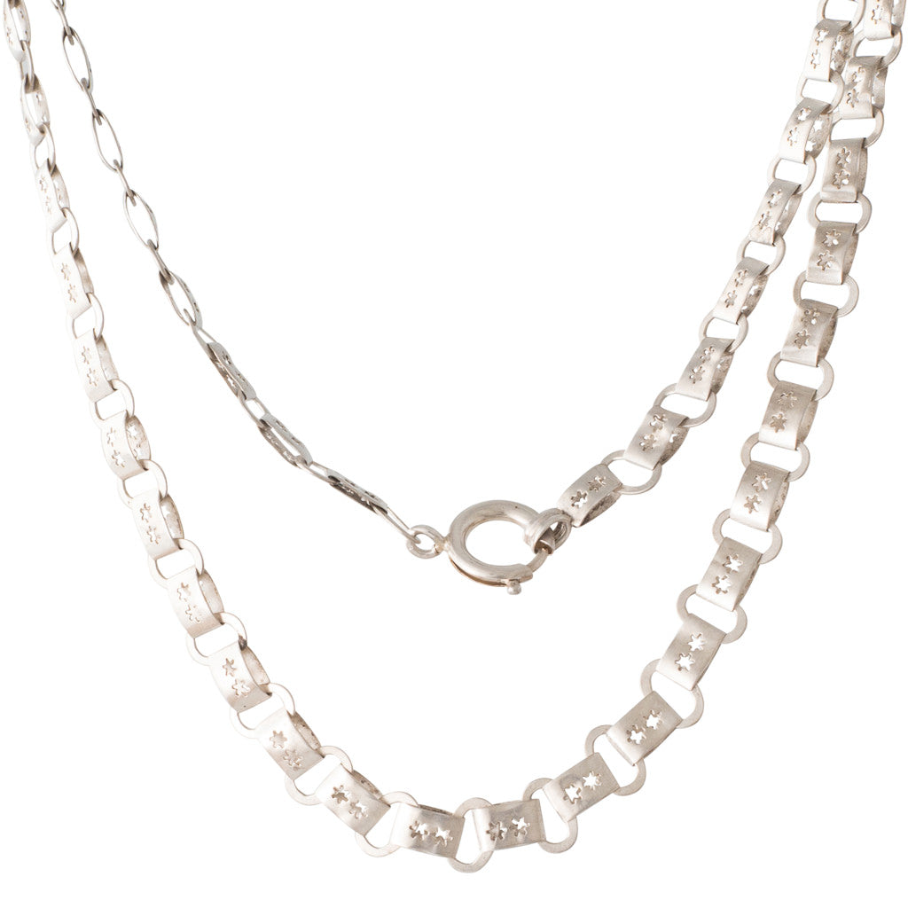 Antique Silver Collar