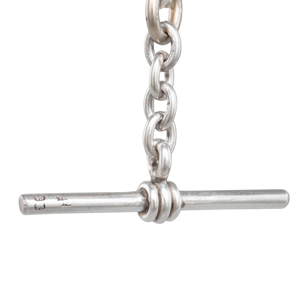 Antique Silver Fob Chain
