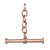 A 9ct Rose Gold T-Bar