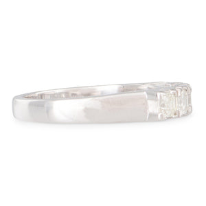 Five Stone Asscher cut Diamond Ring